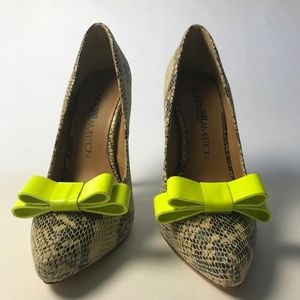 NEW BLONDE AMBITION ALBERTA PIN UP HEELS 38